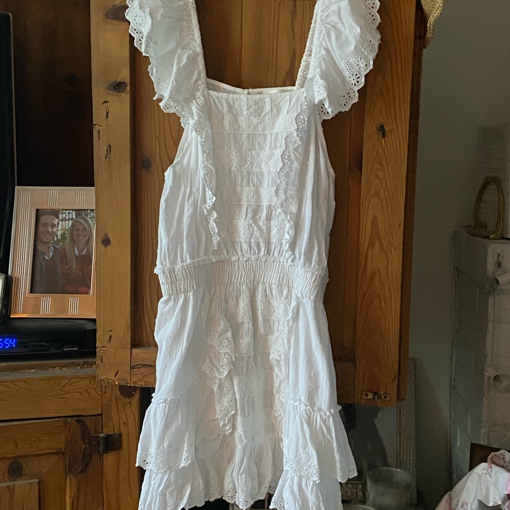 NWOT Loveshackfancy Margaret Dress size small